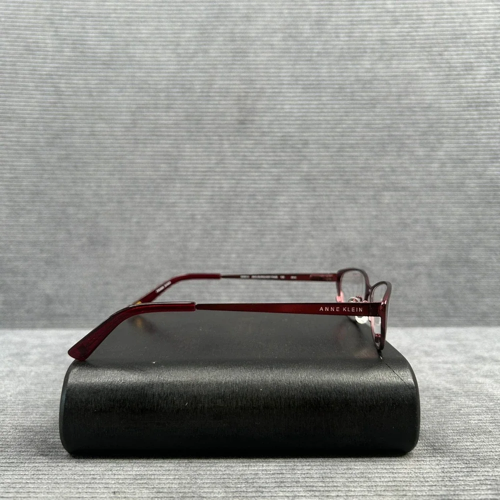 Anne Klein AK5014 Burgundy Fade Cat Eye Optical Y2k Eyeglass Frames 135 604